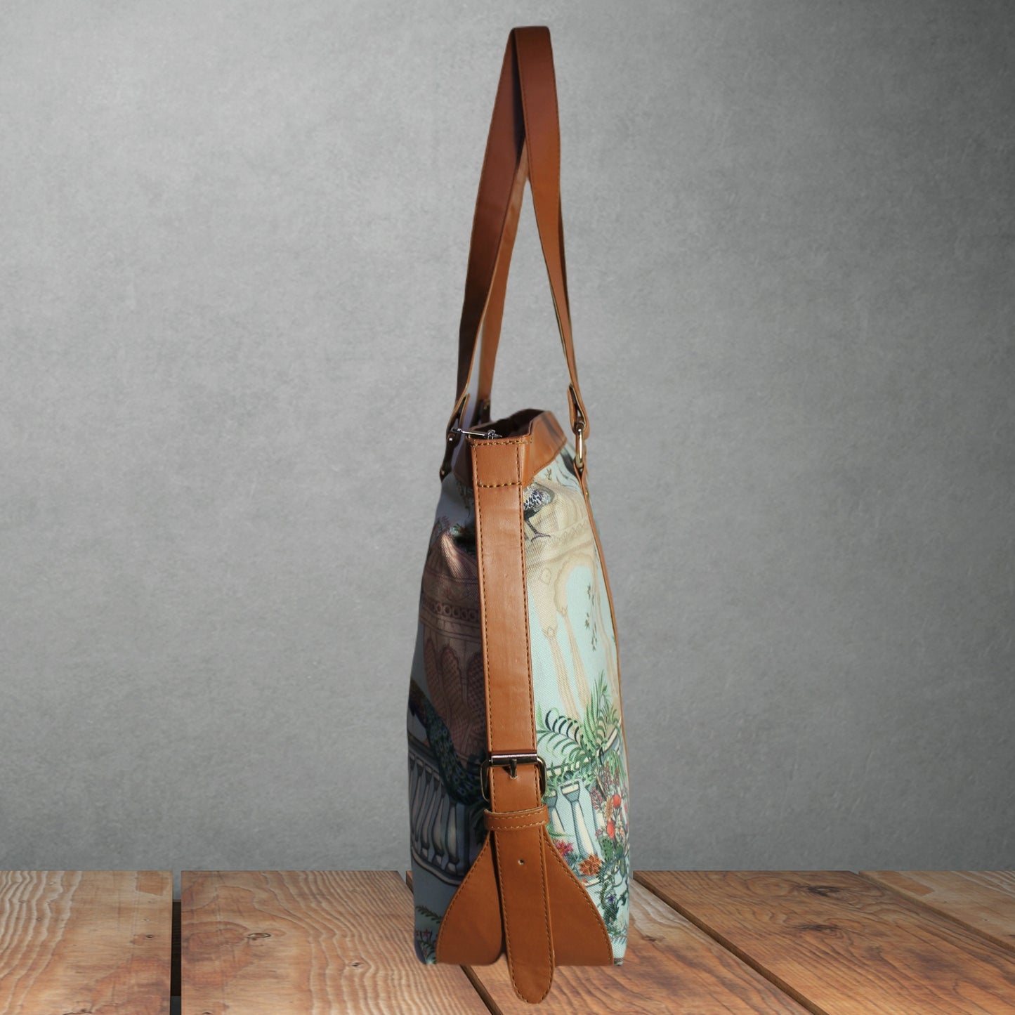 MUGHAL GARDEN PRINTED OFFICE TOTE BAG