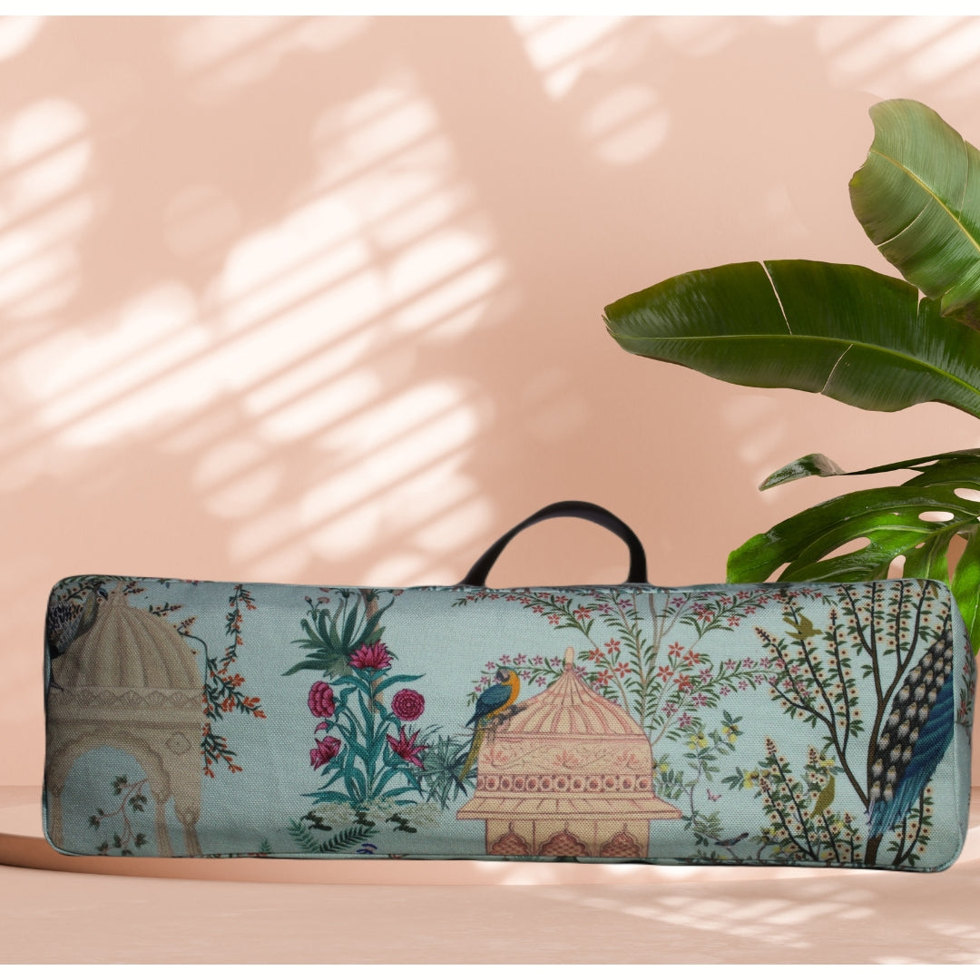 MUGHAL GARDEN PRINT TOTE BAG